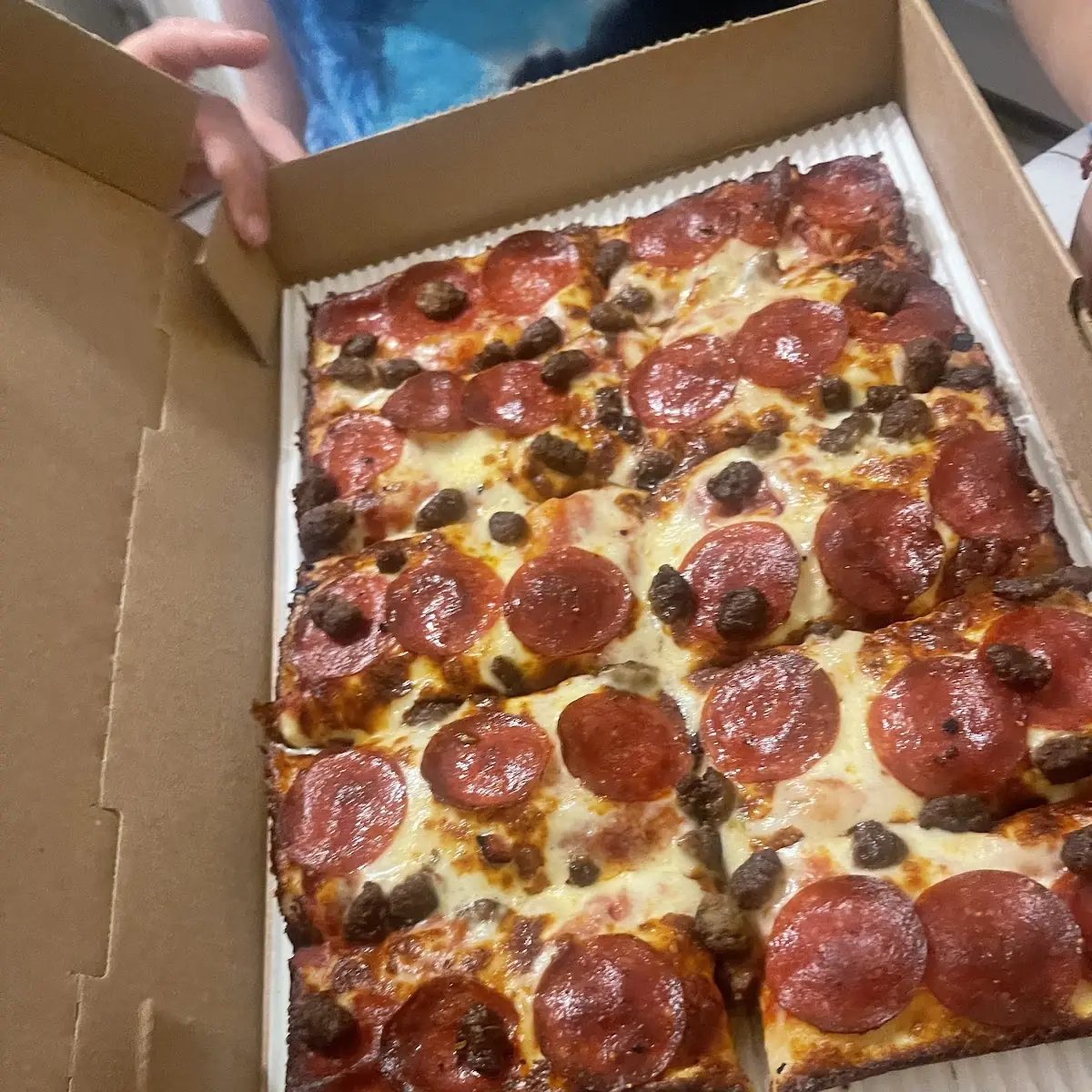Three Meat Lovers Pizza