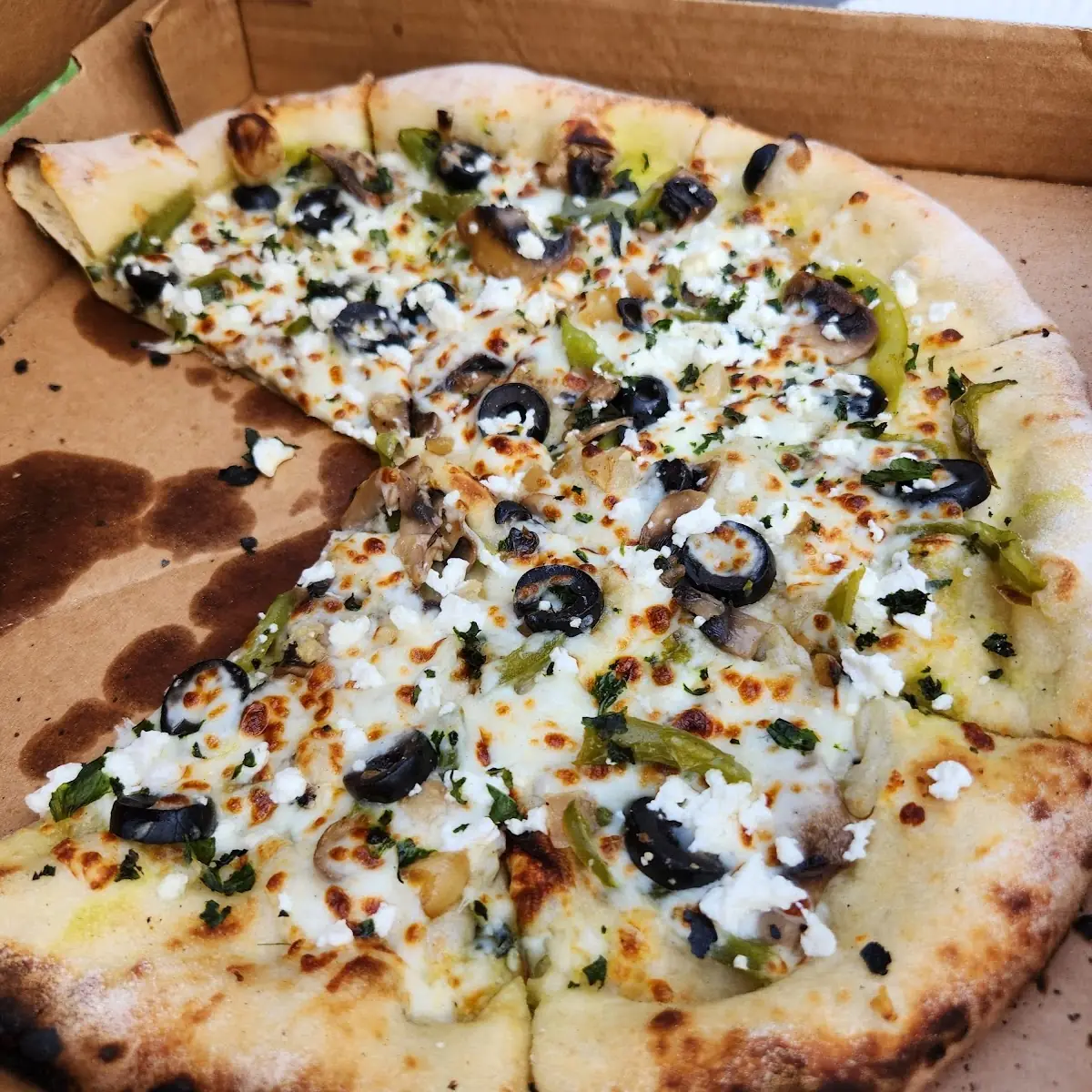 Feta Veggie Pizza