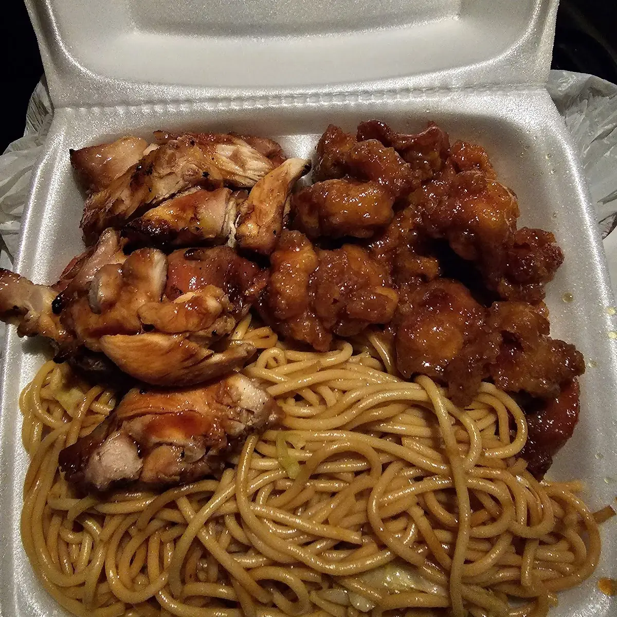 Bourbon Chicken and General TSO's Chicken