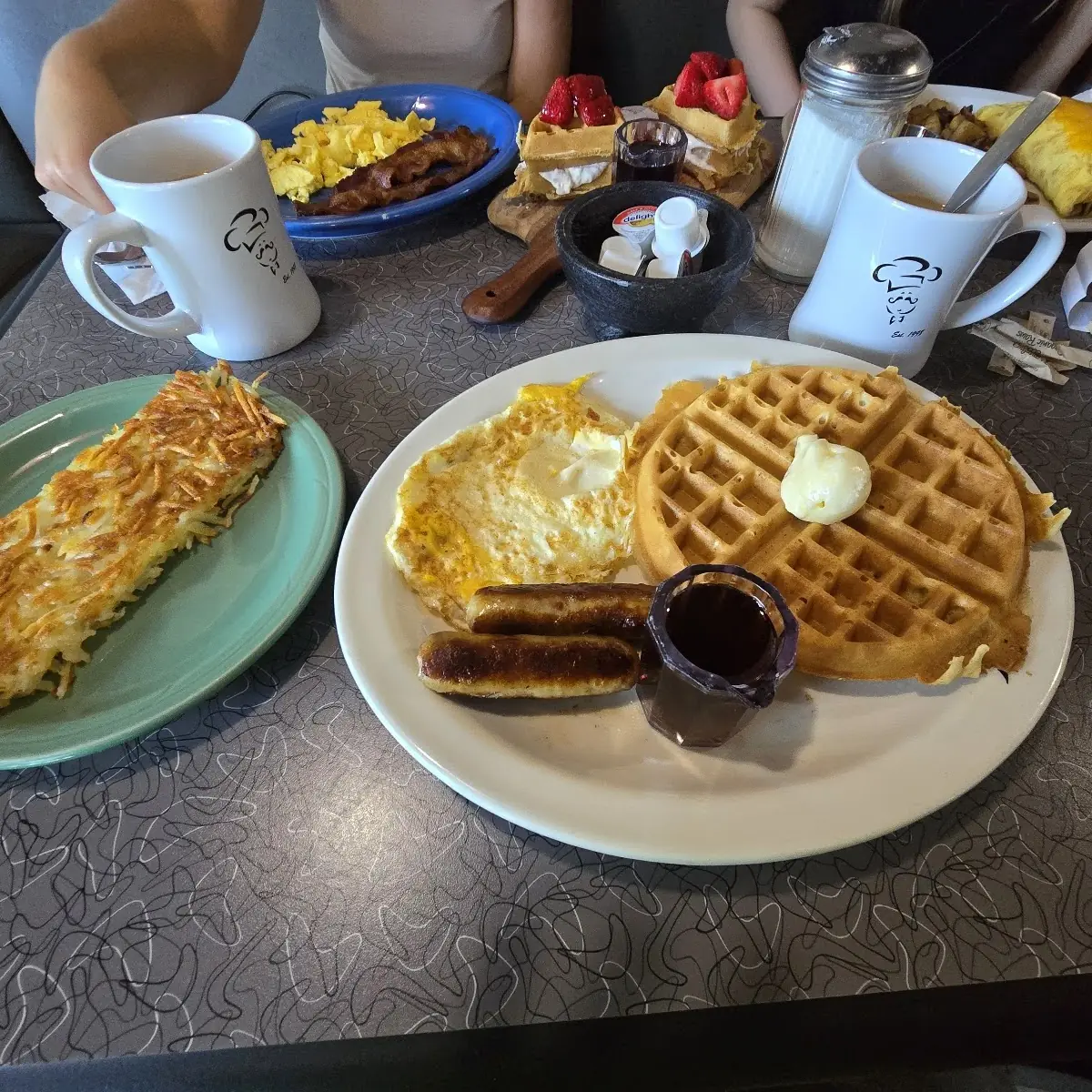 Belgian Waffle Combo