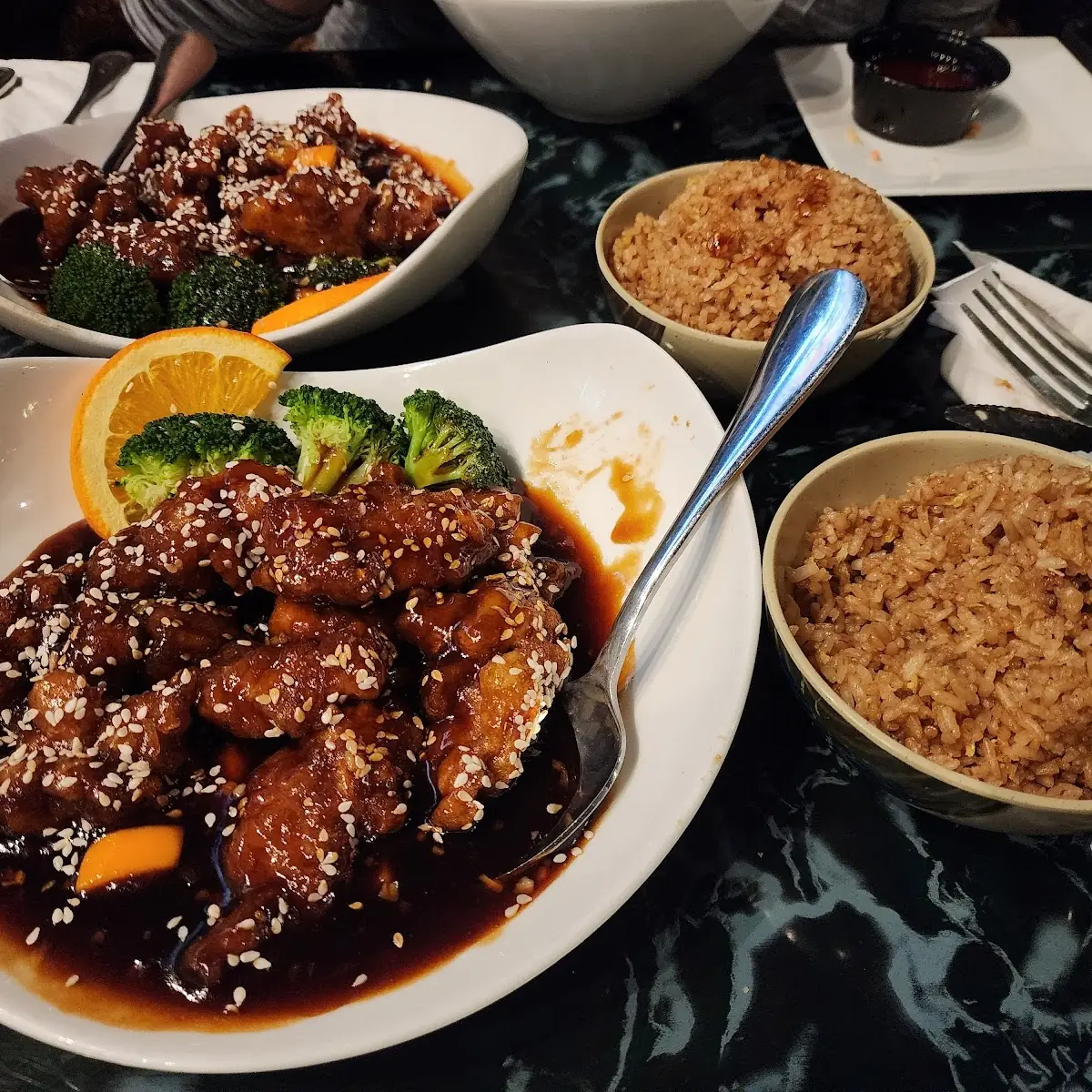 Orange Sesame Chicken