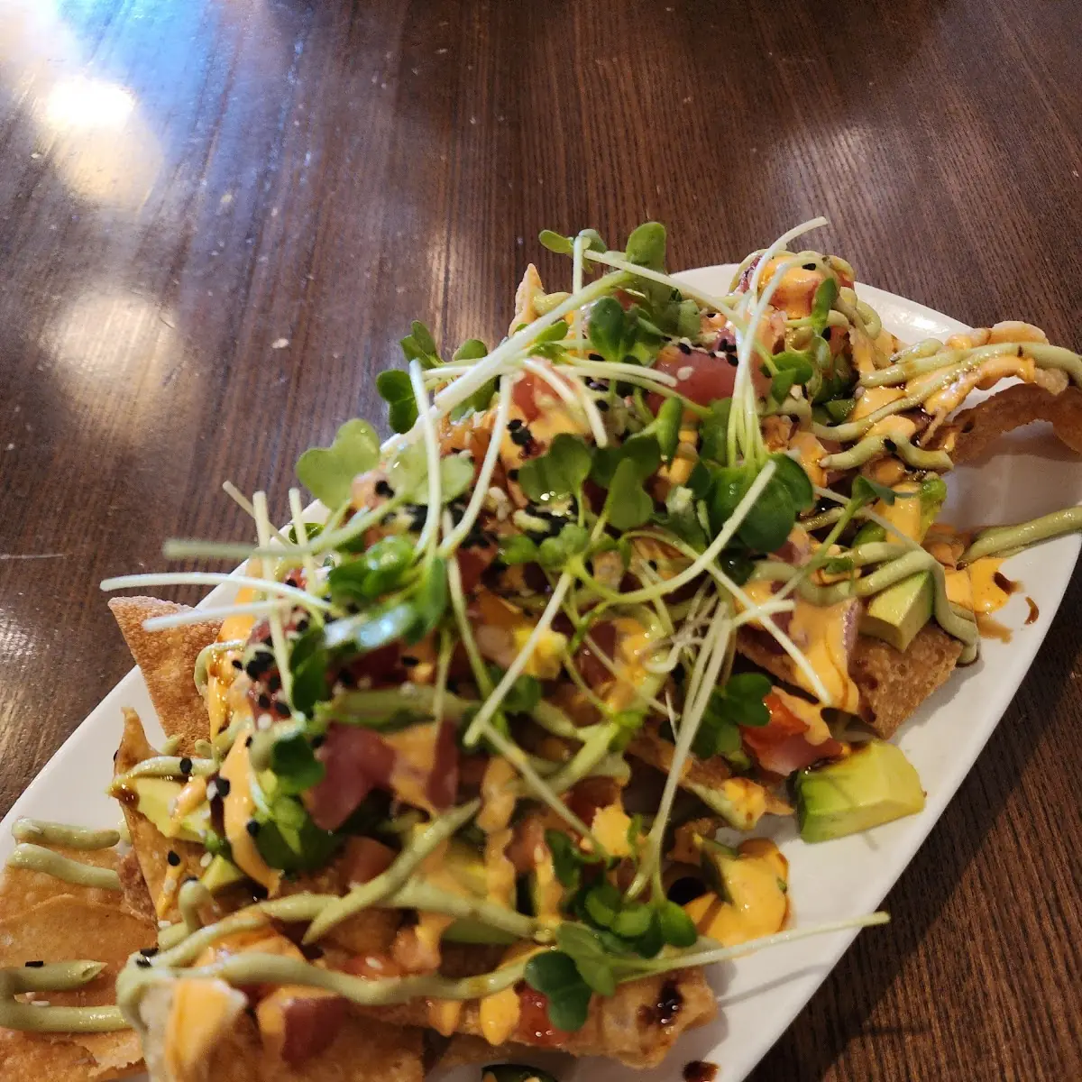 Ahi Tuna Nachos