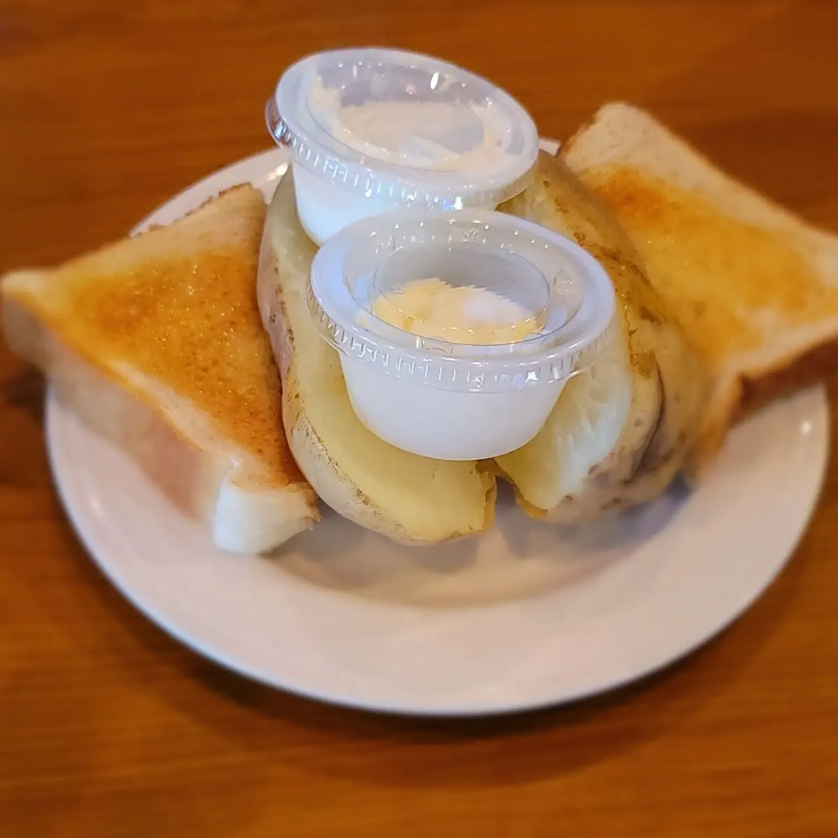 Baked Potato & Toast