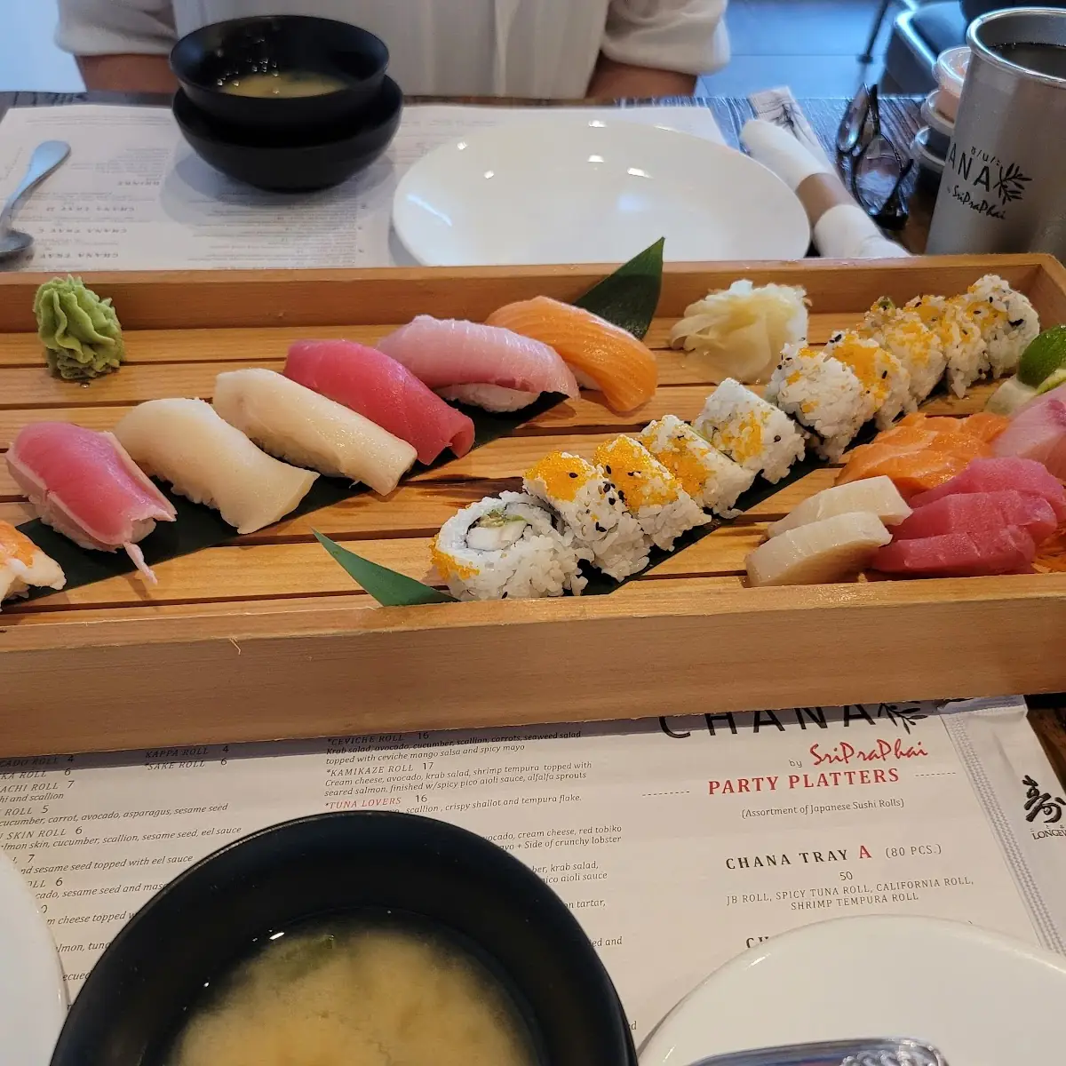 Sushi and Sashimi Combo