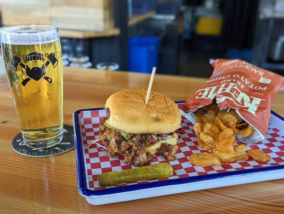 Hazy BBQ Pork Sandwich