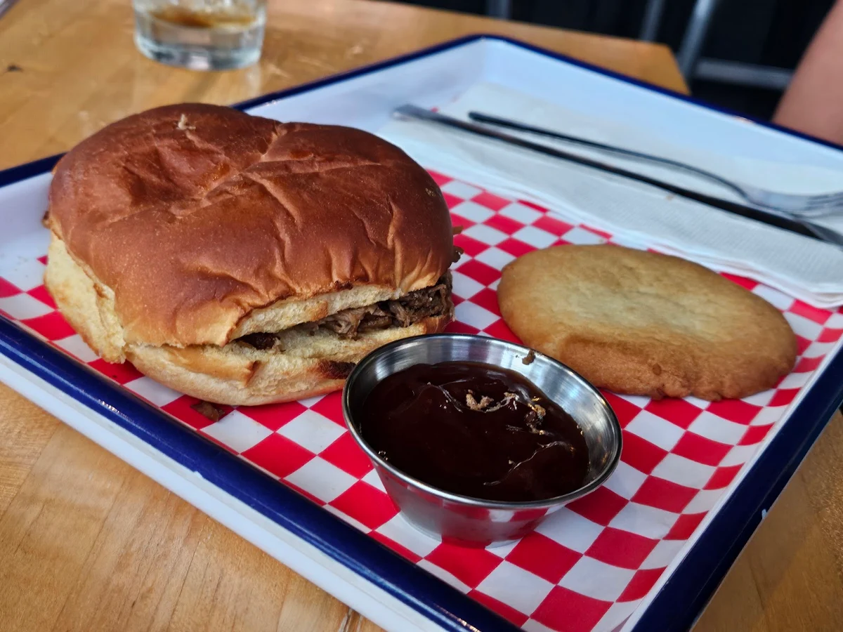Kids Pulled Pork Sandwich