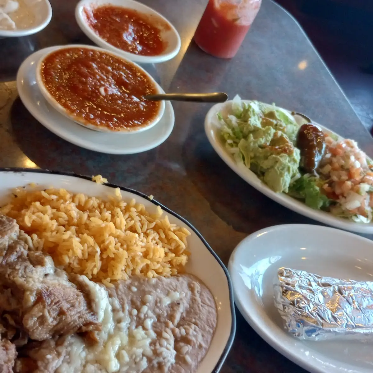 Rice & Refried Beans