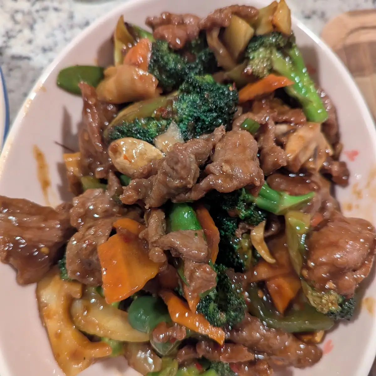 L15. Mongolian Beef Lunch Special