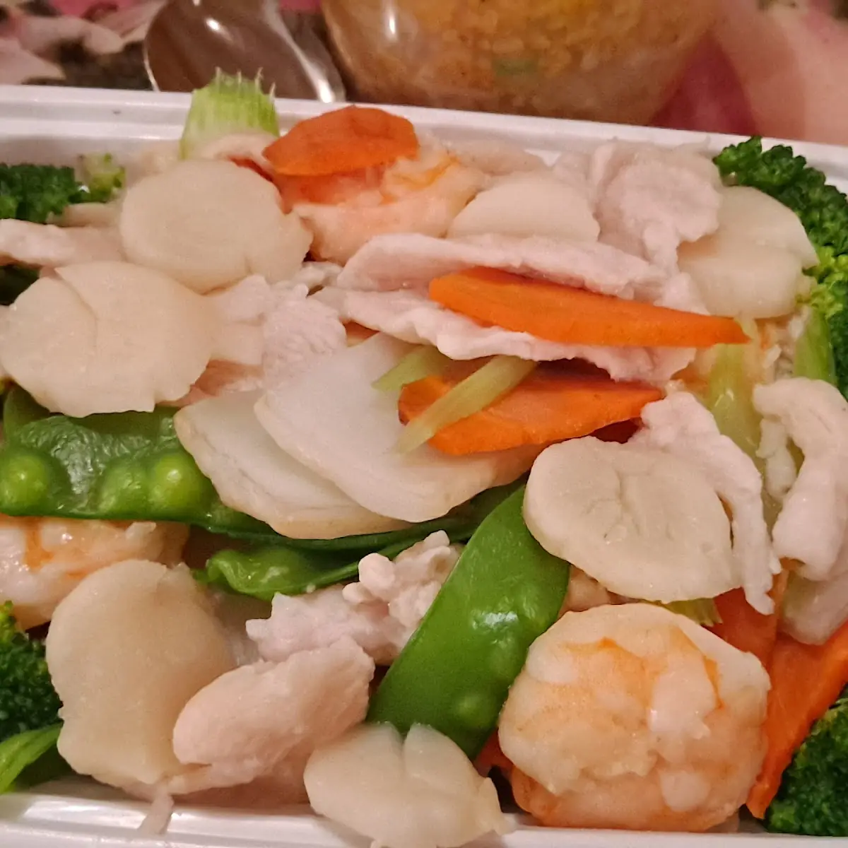 Shrimp with Chinese Vegetables
