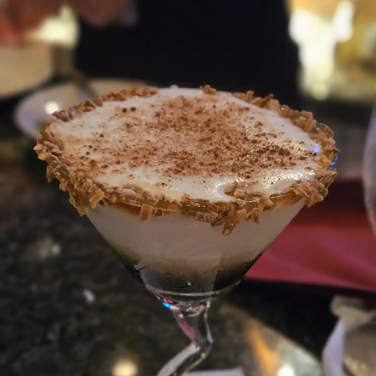 Toasted Coconut Martini