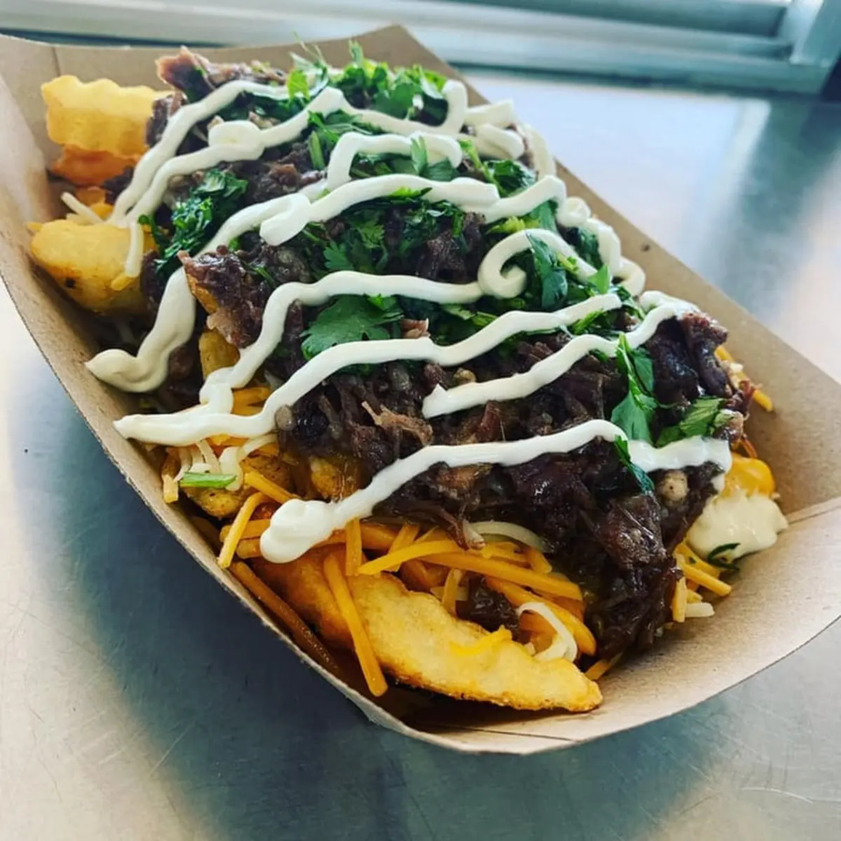 Barbacoa Nacho Fries