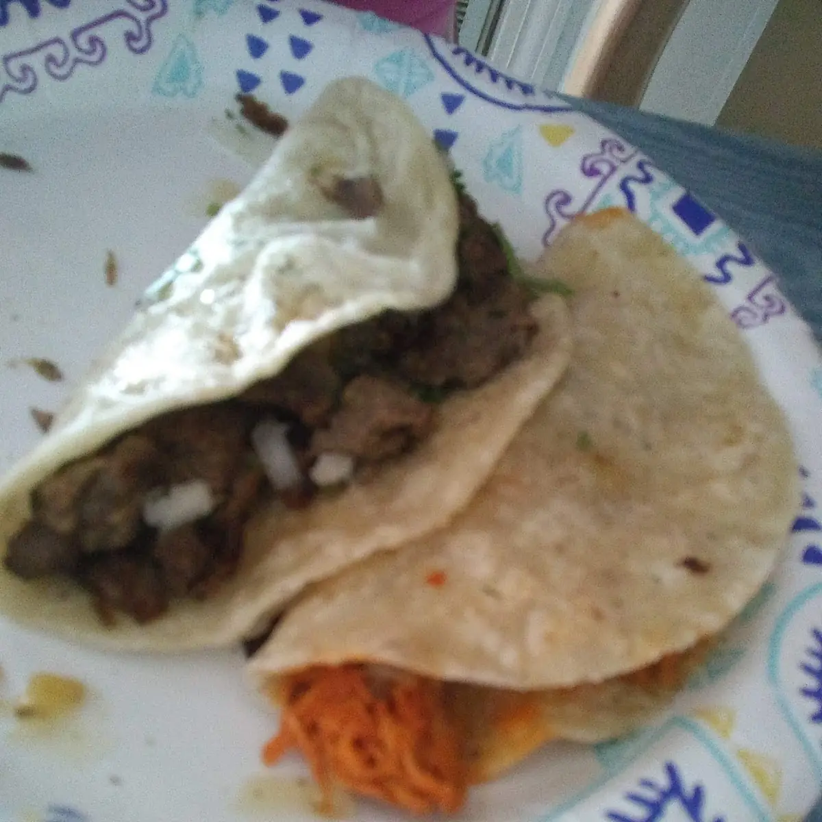 Seasoned Chicken Taco
