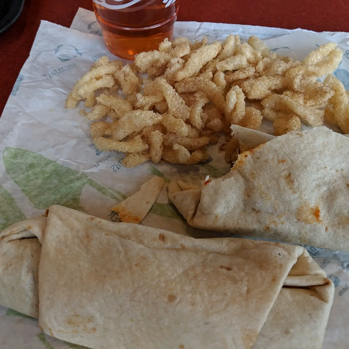 Bean Burritos & Cinnamon Twist