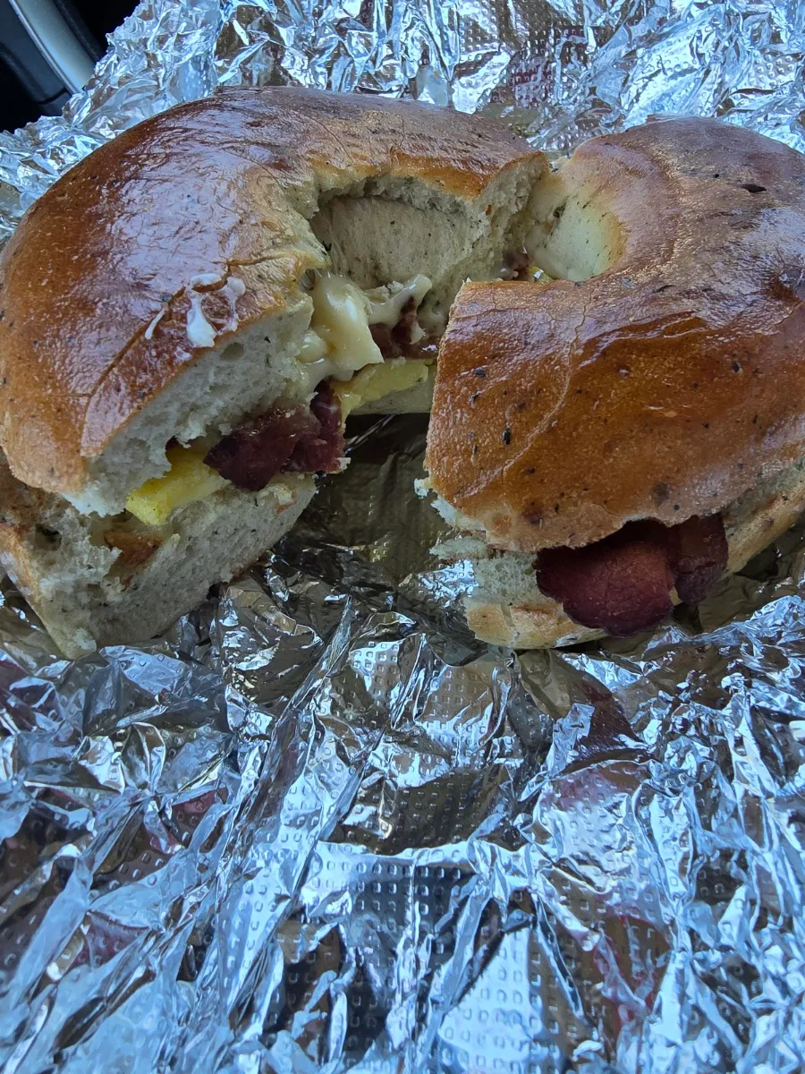 Egg and Cheese sandwich