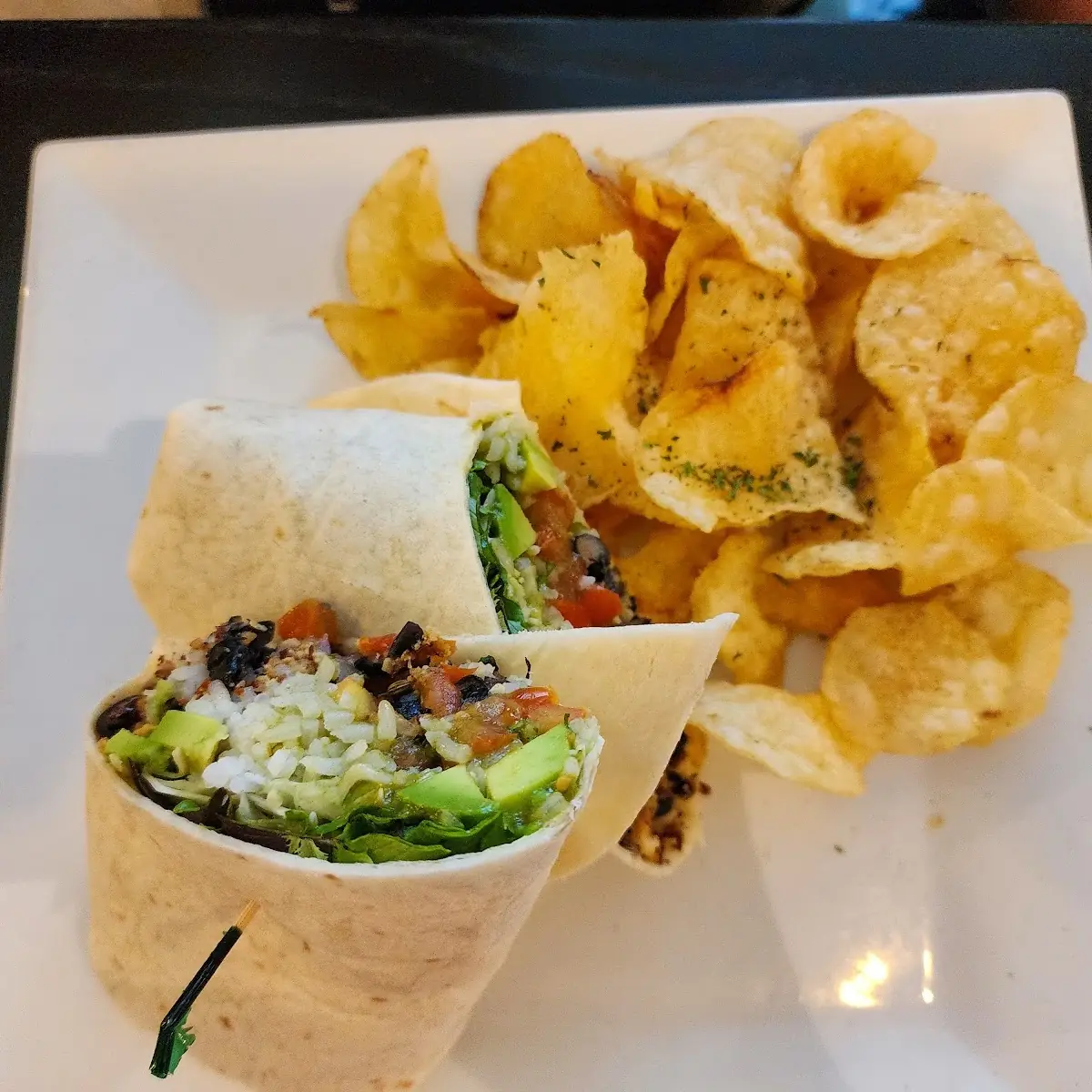 Jerk Shrimp Burrito