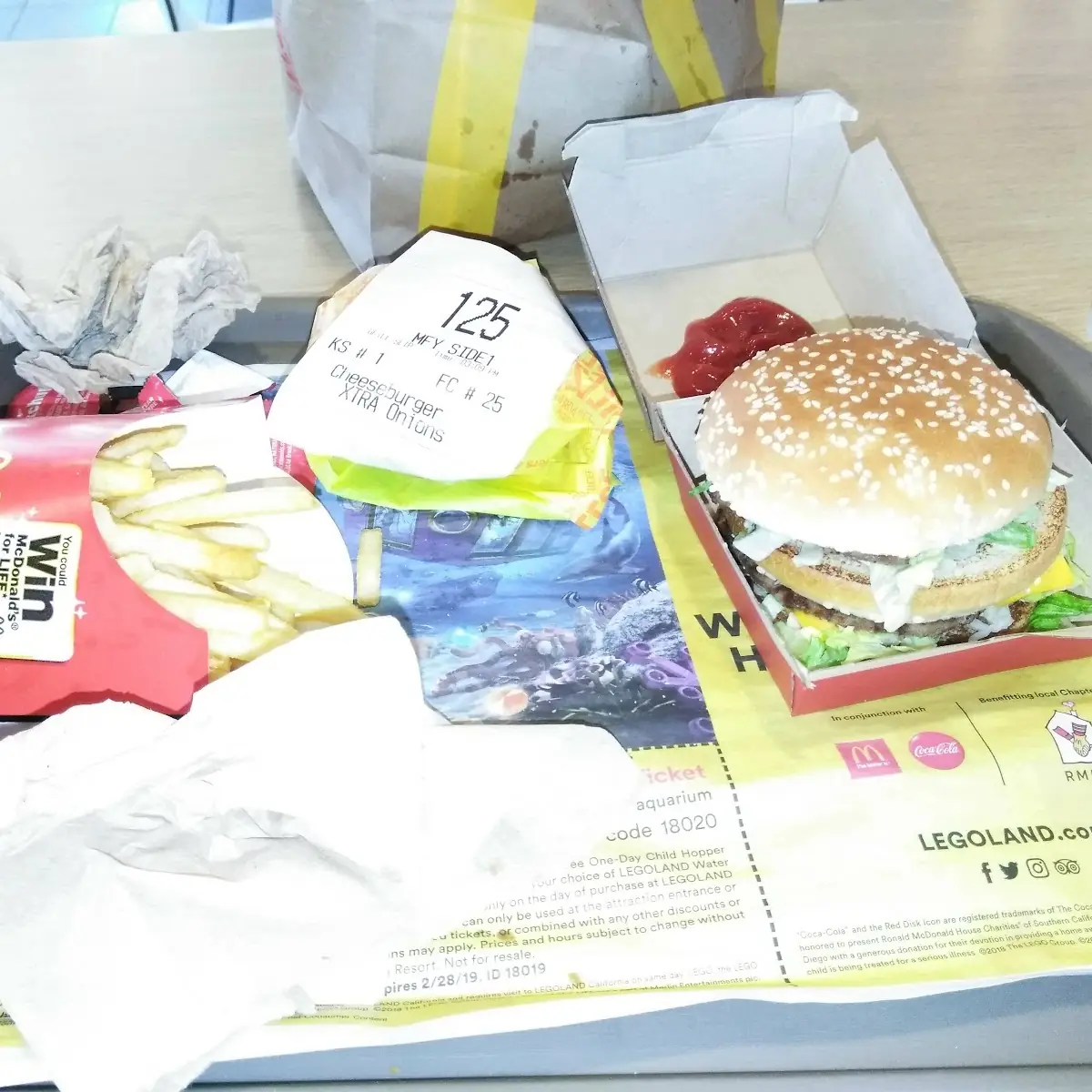 Big Mac and Cheeseburger Combo