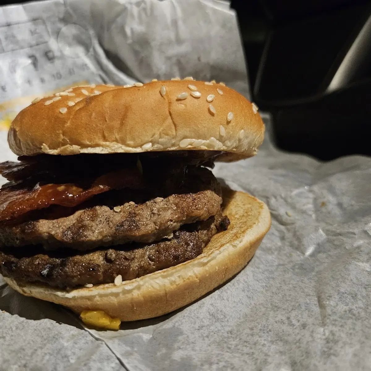 Bacon Double Hamburger