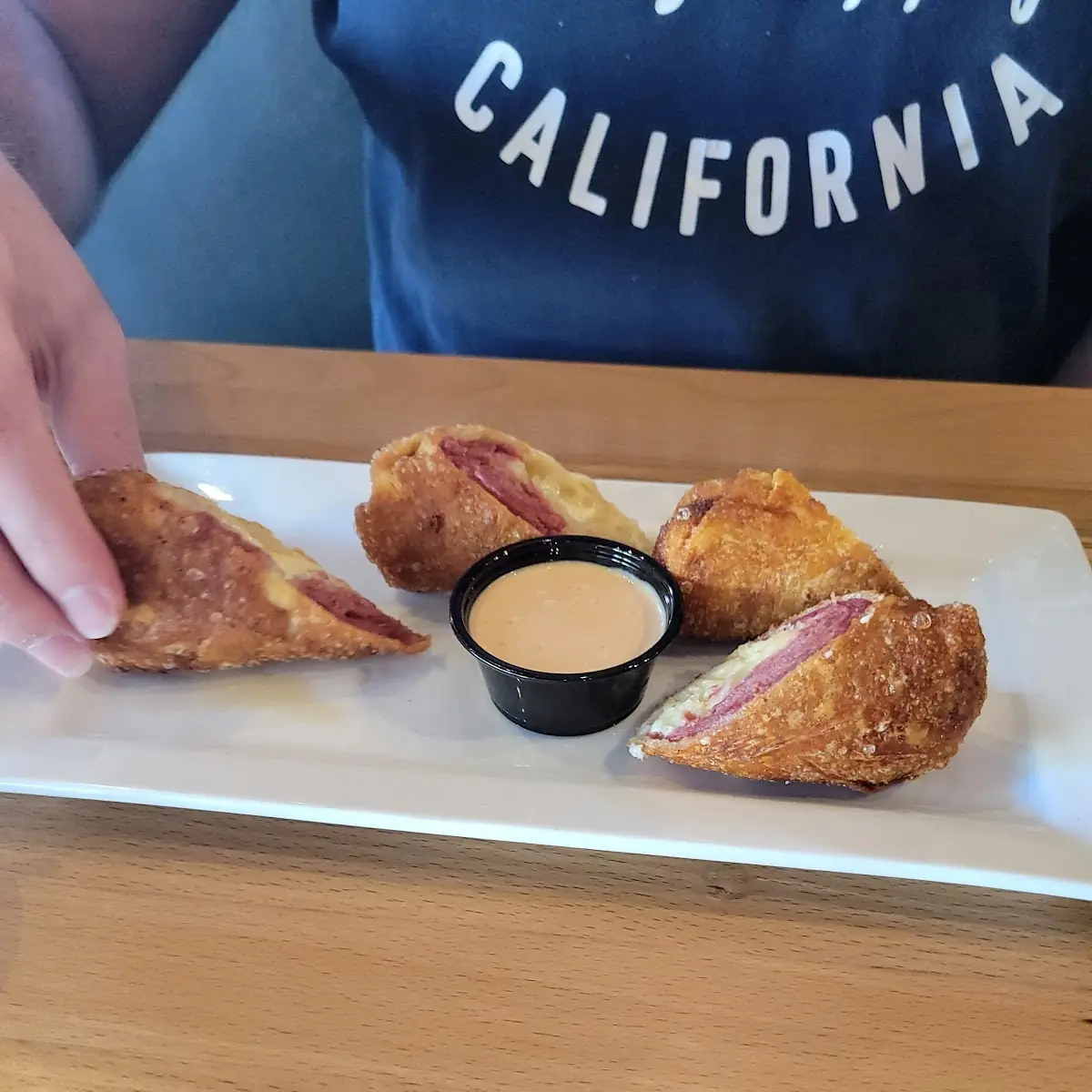 Reuben Egg Rolls