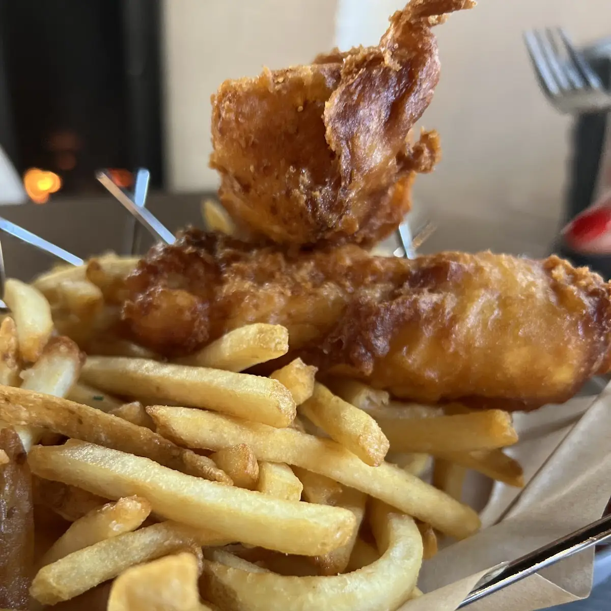 Beer Battered Fort Bragg Cod