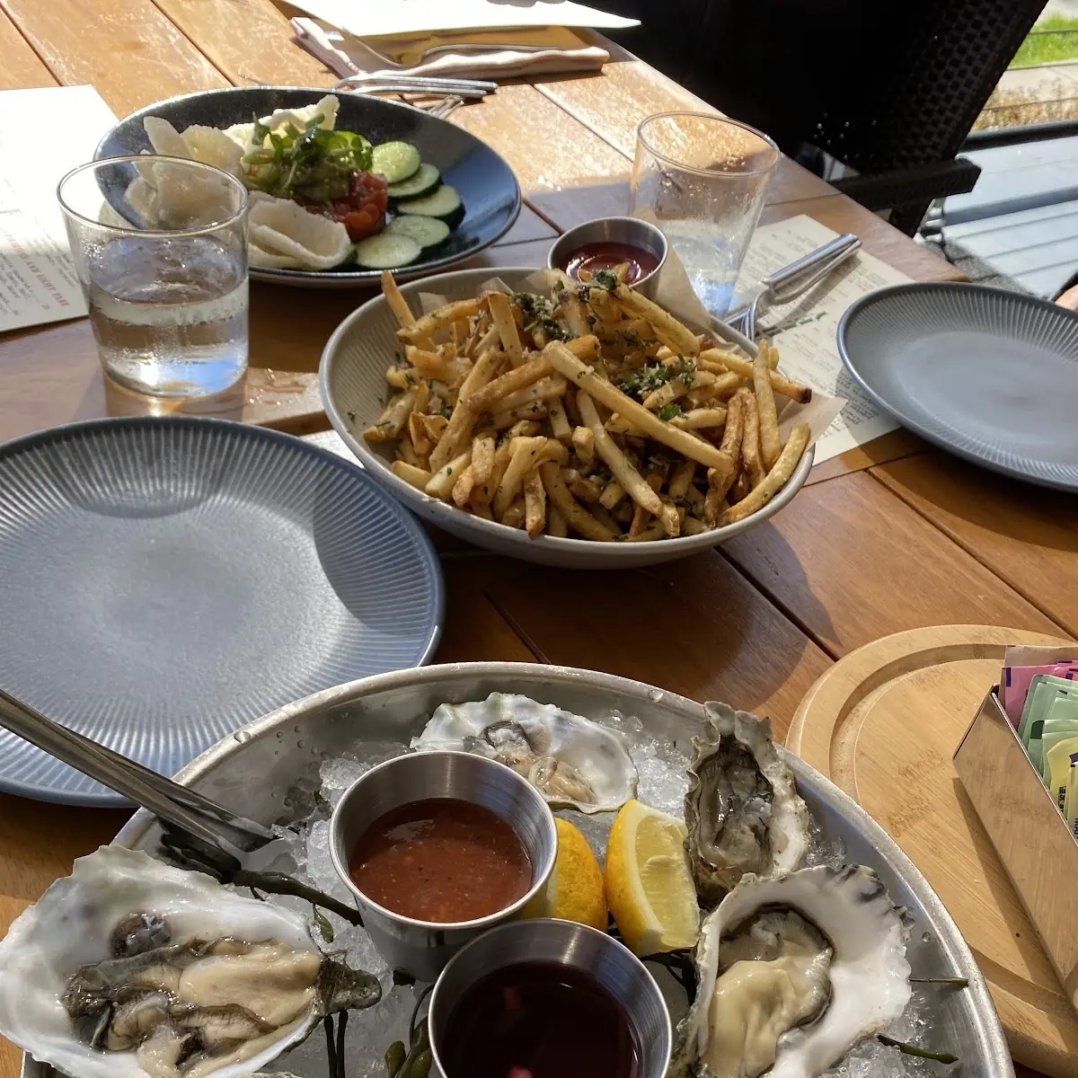 Local Oysters on the Half Shell