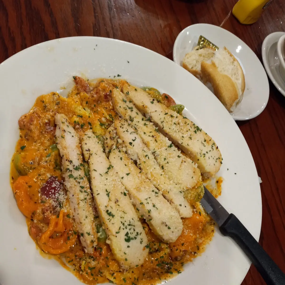 Fettuccine Alfredo with Chicken