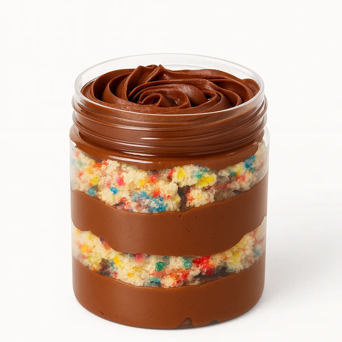 Dubai Chocolate Cake Jar