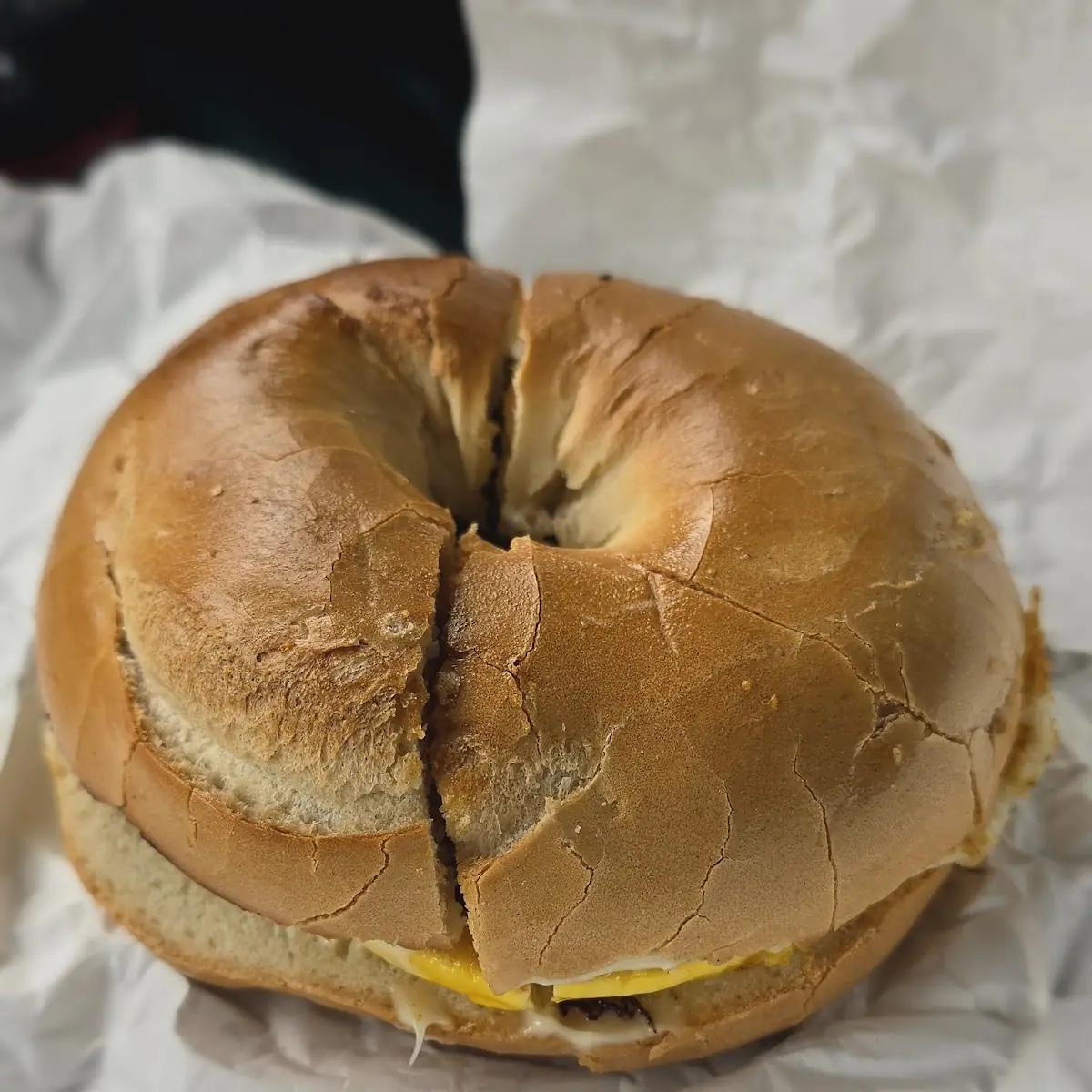Sausage Egg and Cheese Sandwich