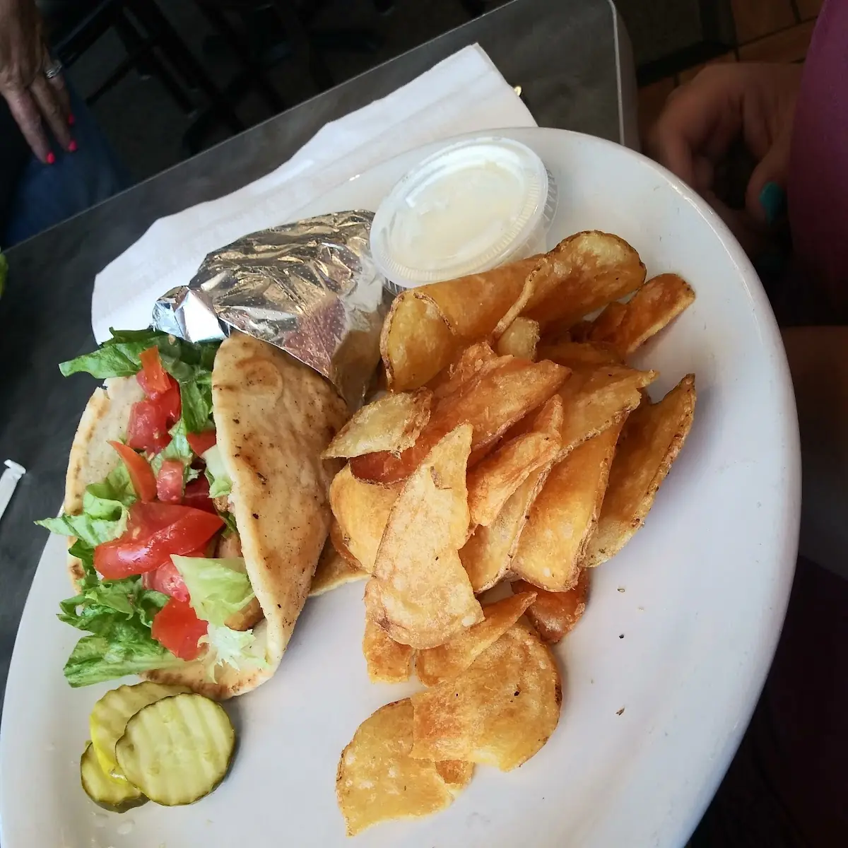 Chicken Strip Pita
