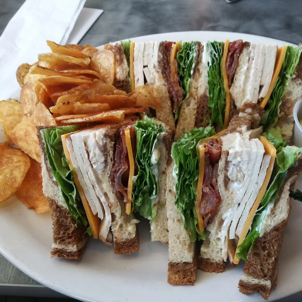 Turkey Club Sandwich