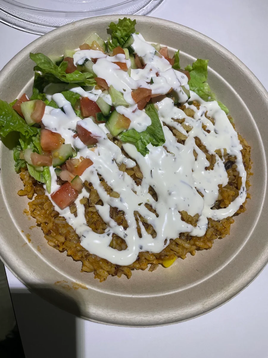Veggie Cilantro Lime Loaded Bowl of Rice, Tim Hortons