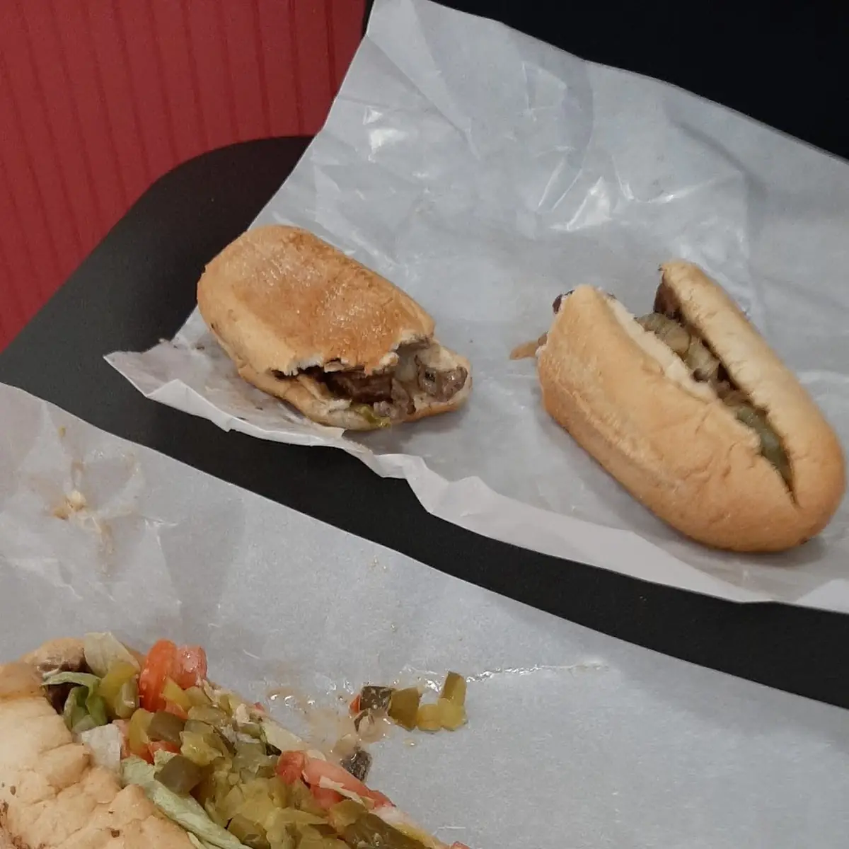 Large Sreak and Cheese Sub