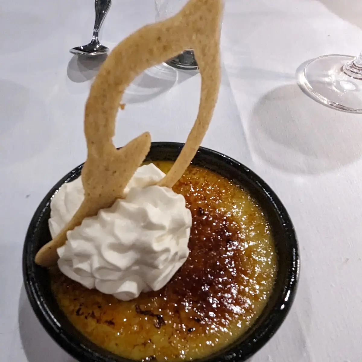 Lemon Grass Creme Brulee