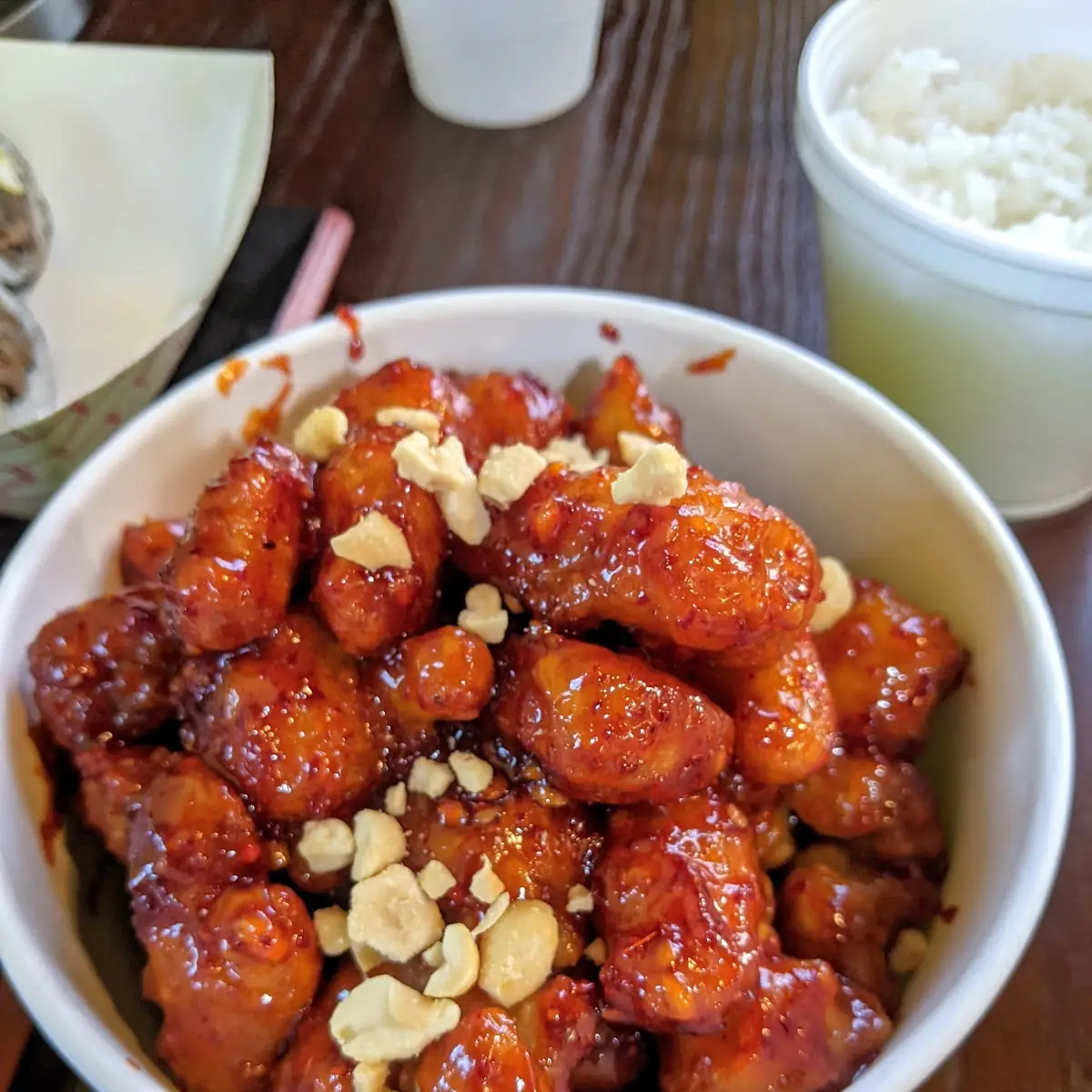 korean fried chicken 닭강정