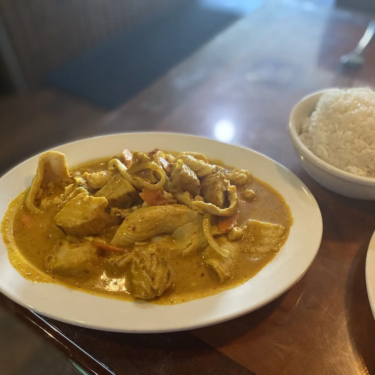 Chicken with Yellow Curry
