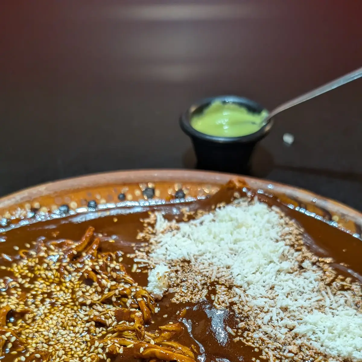 Mole Enchiladas