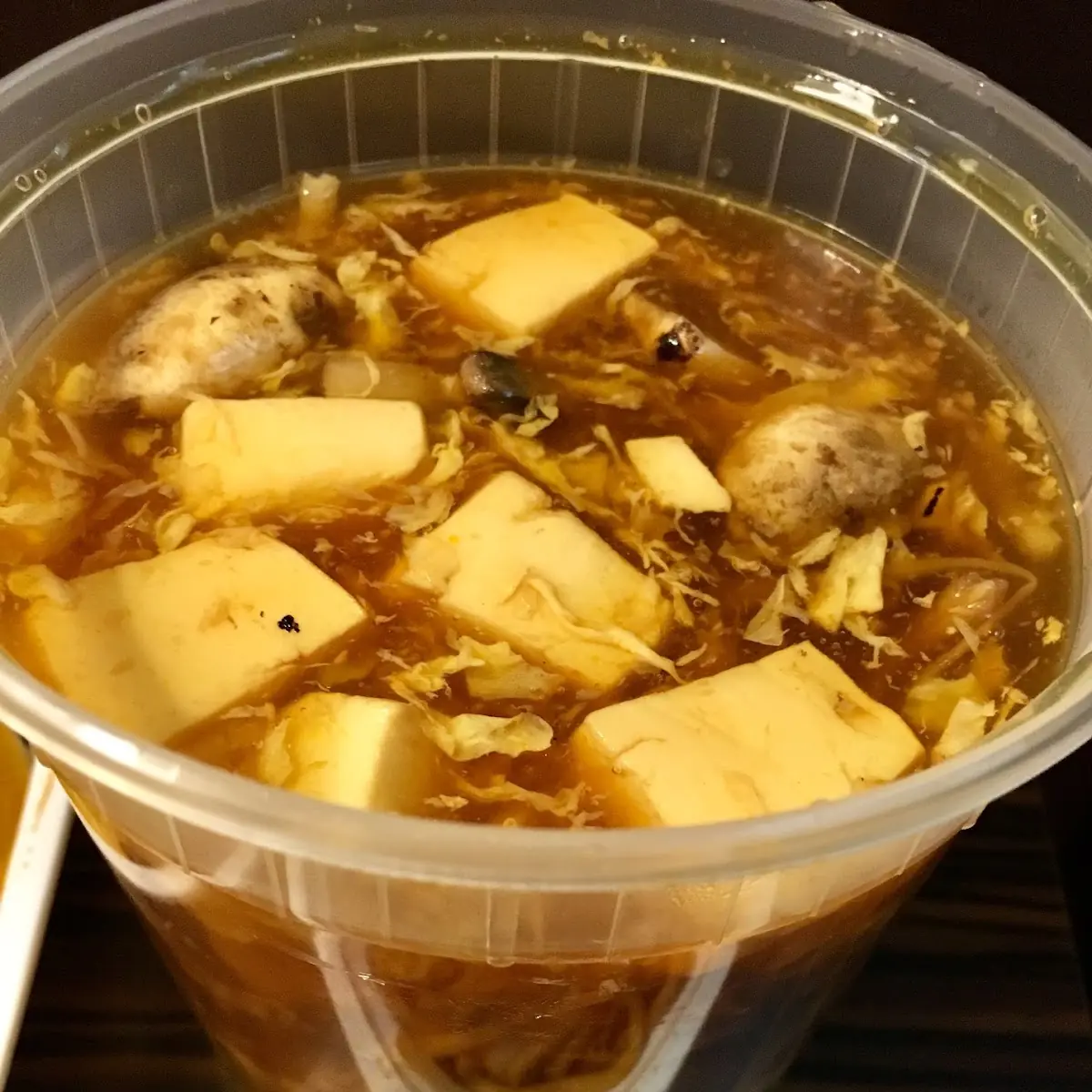 Vegetable Bean Curd Soup