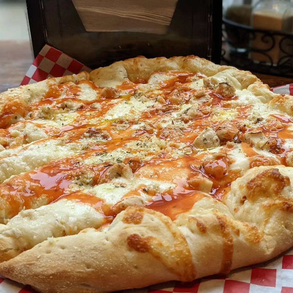 Buffalo Chicken Cheese Bread