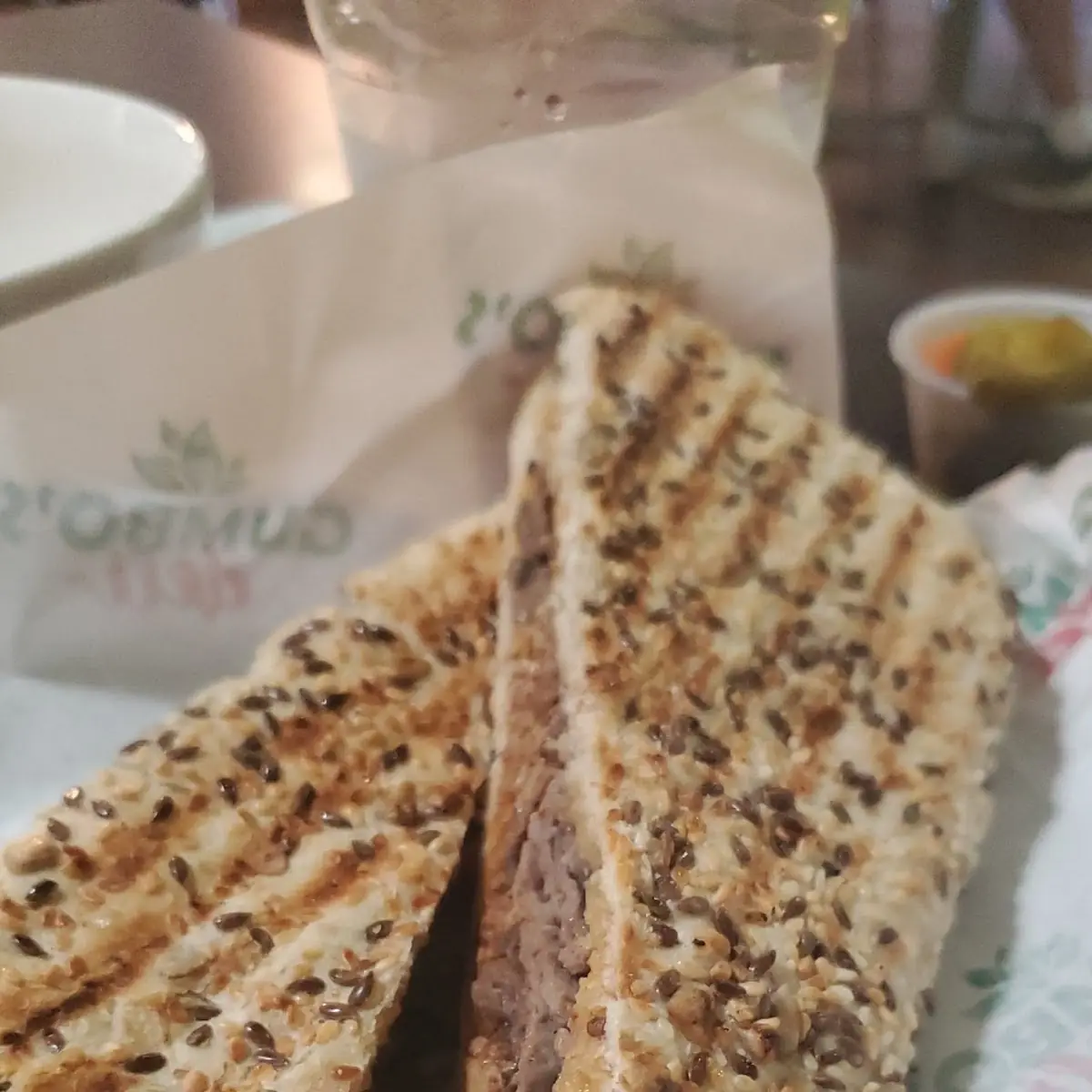 Gumbo's Ciabatta Roast Beef