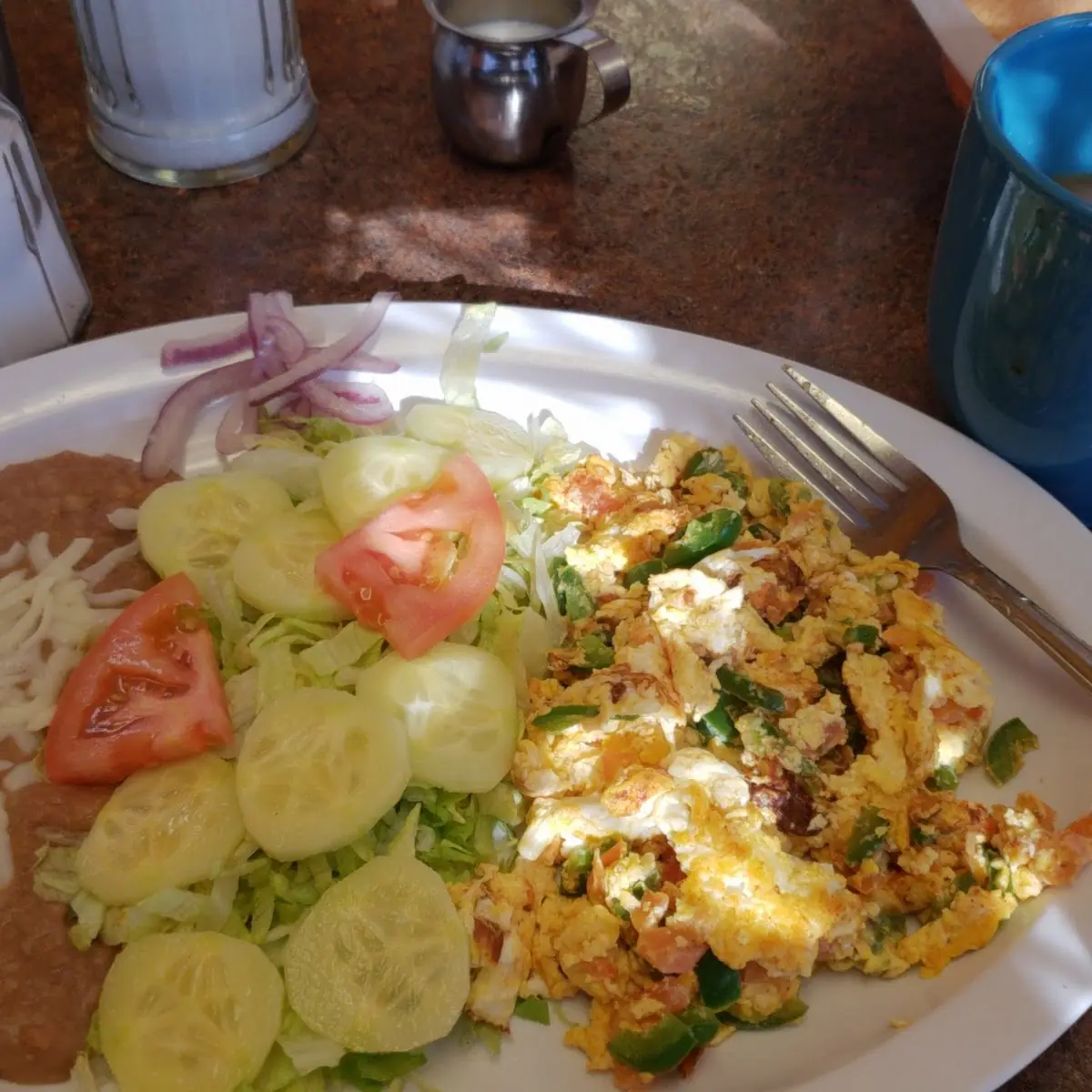 Huevos a La Mexicana