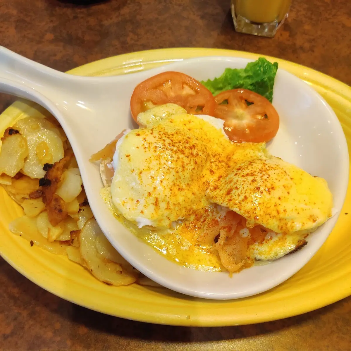 Salmon Eggs Benedict