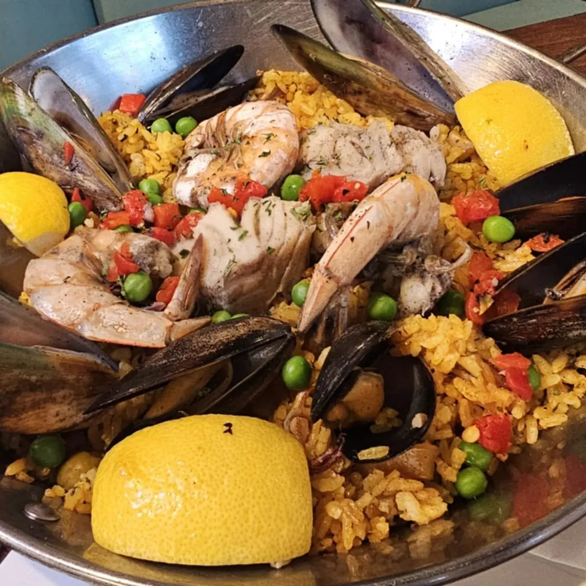 Seafood Paella for 1