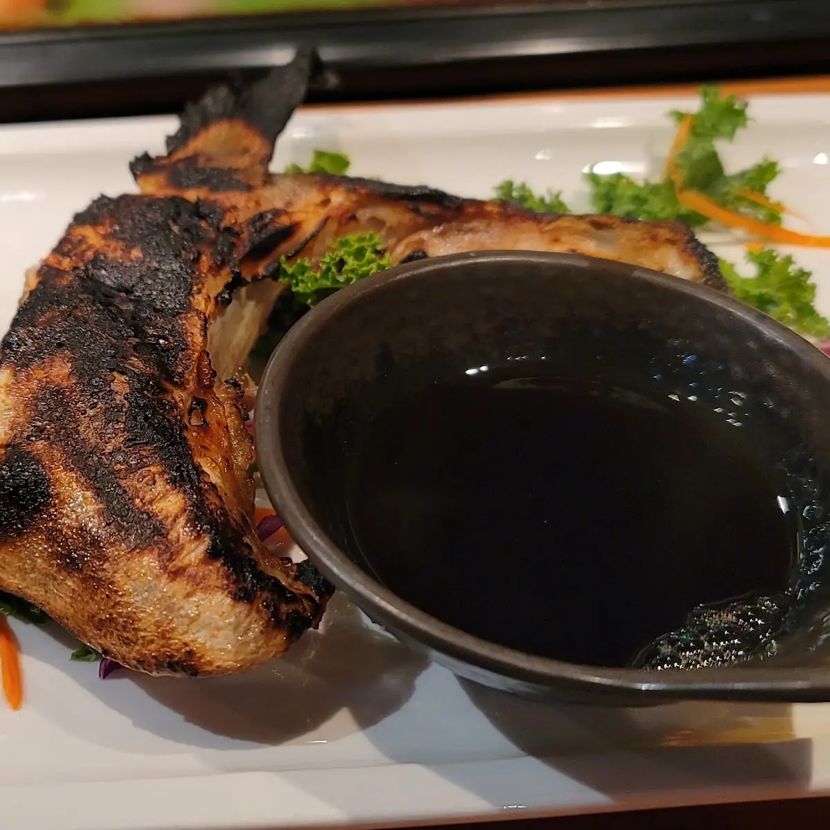 Grilled Hamachi Kama Collar