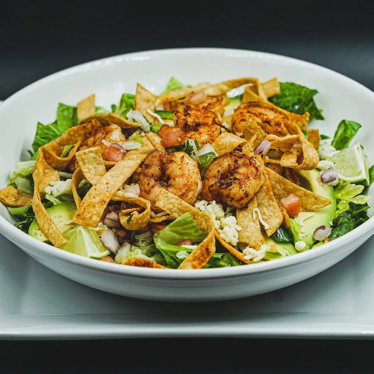 Grilled Taco Salad - Chicken