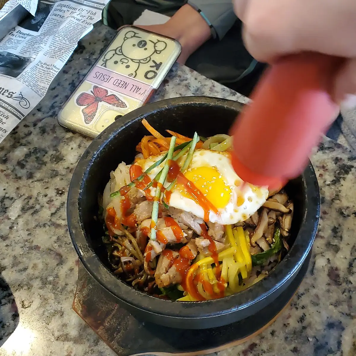 Stone Bowl Bibimbap