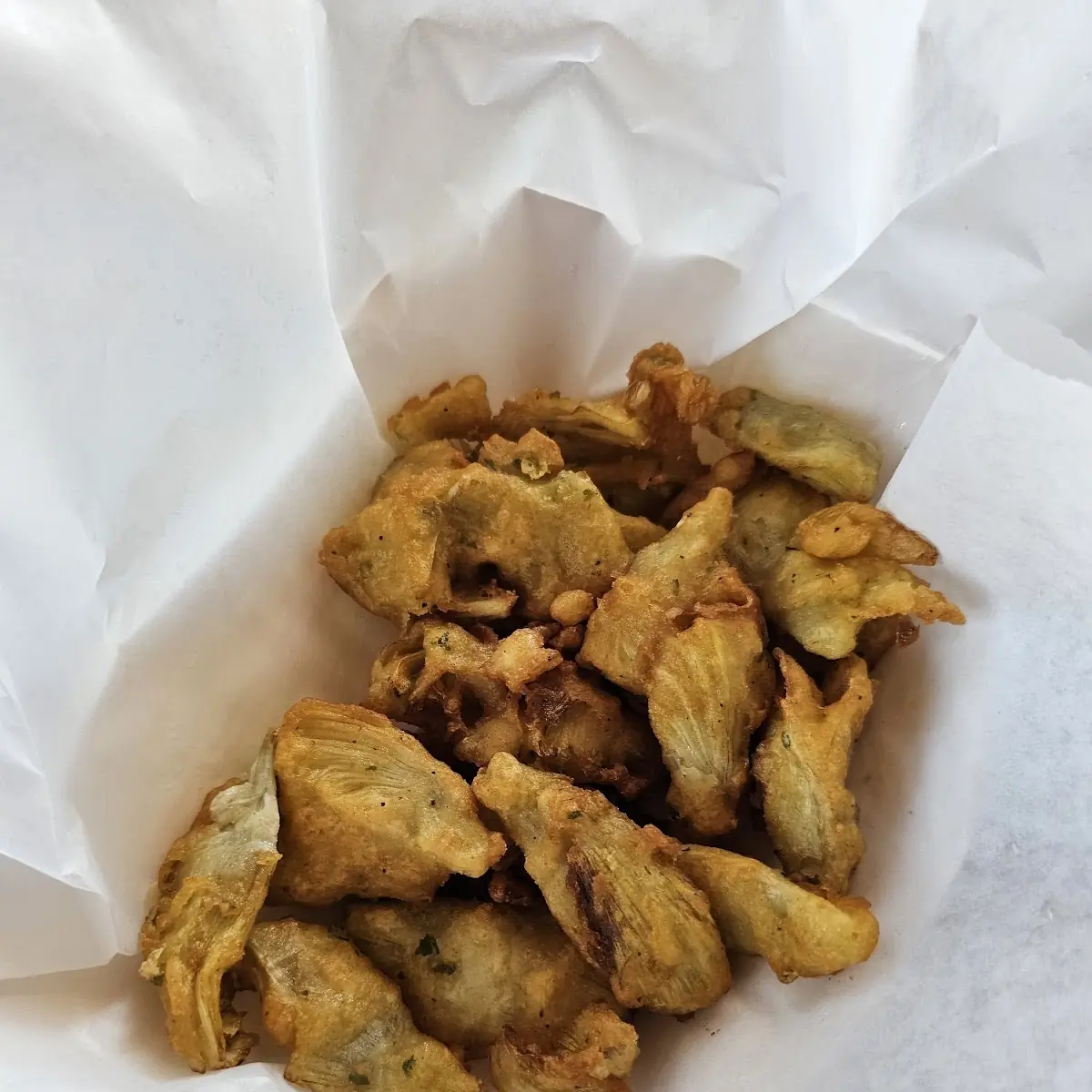 Deep Fried Artichoke Hearts