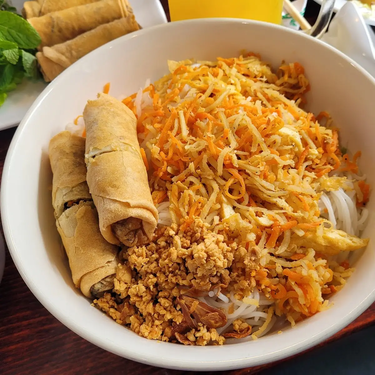 Bún Chả Giò Chay
