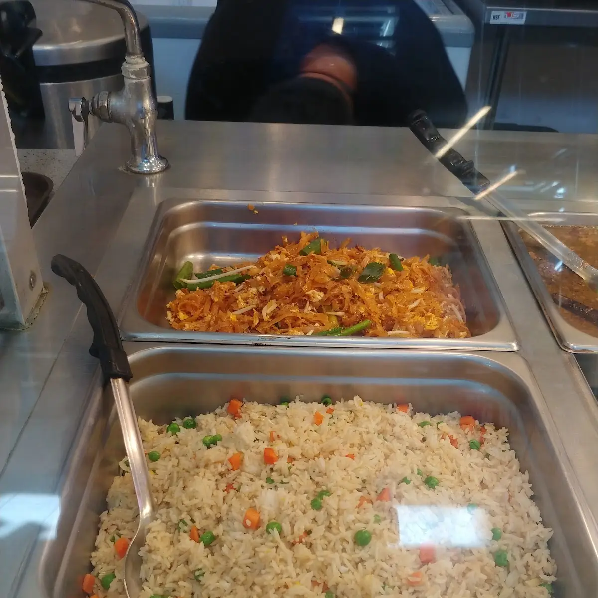 Fried Rice and Chicken Curry
