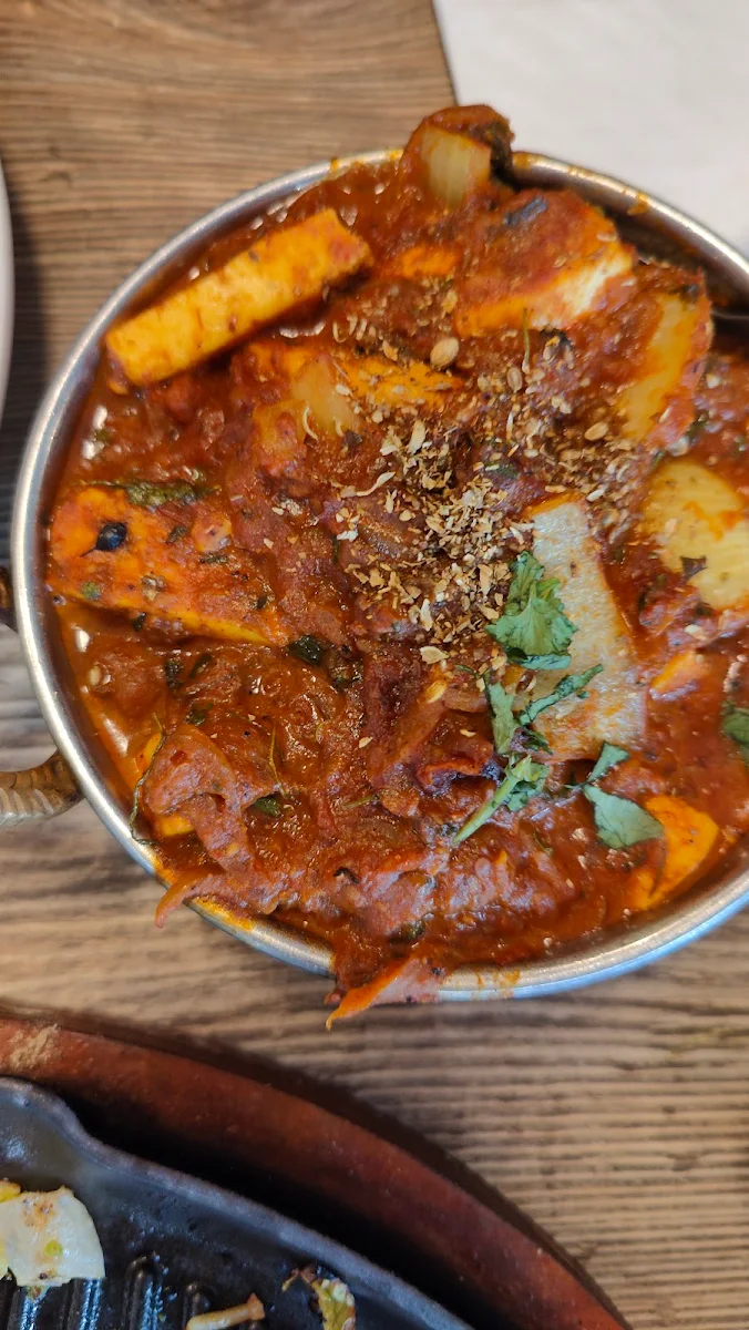 Kadai Paneer, Saffron Indian Bistro