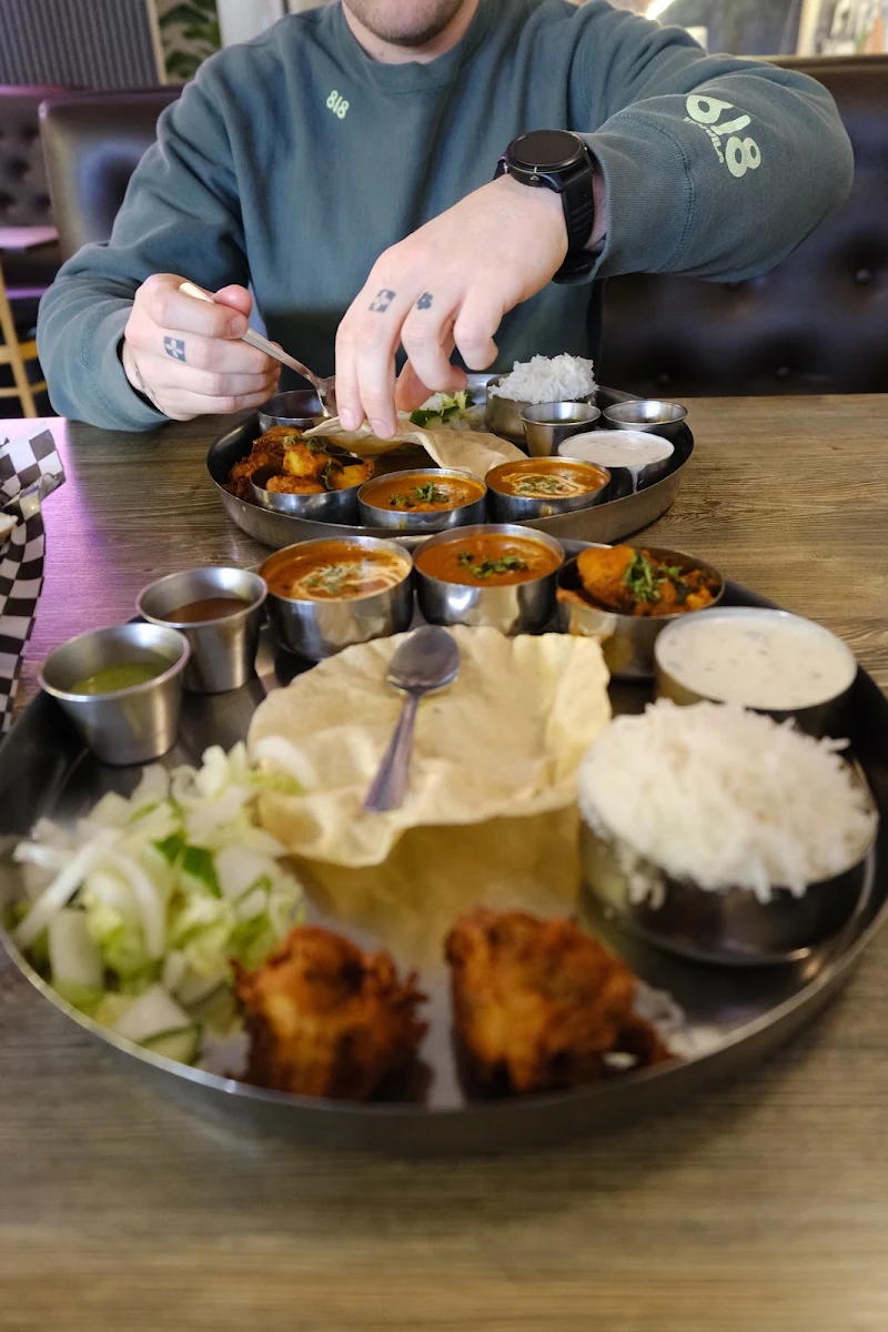 Non Vegetarian Thali, Saffron Indian Bistro