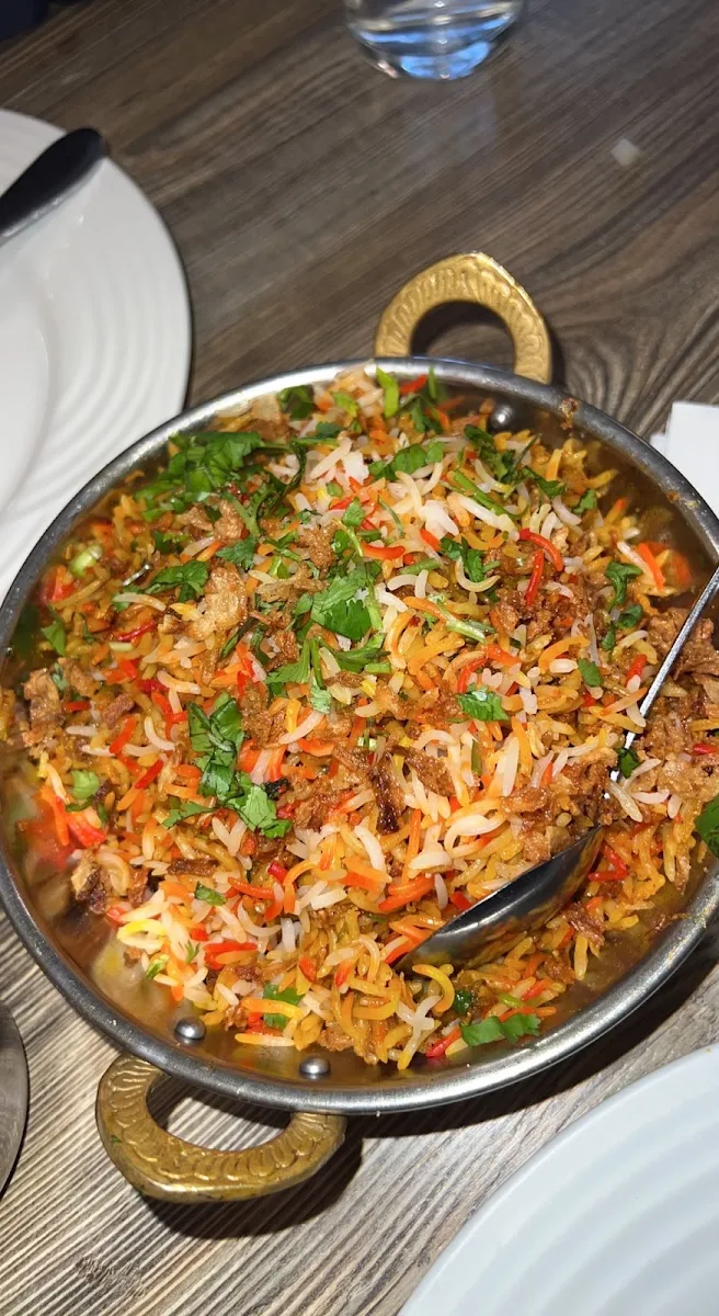 Veg Biryani, Saffron Indian Bistro